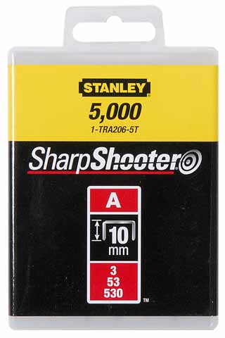 Stanley Zszywki typu A 5/53/530 10mm 1000szt. (TRA206T)