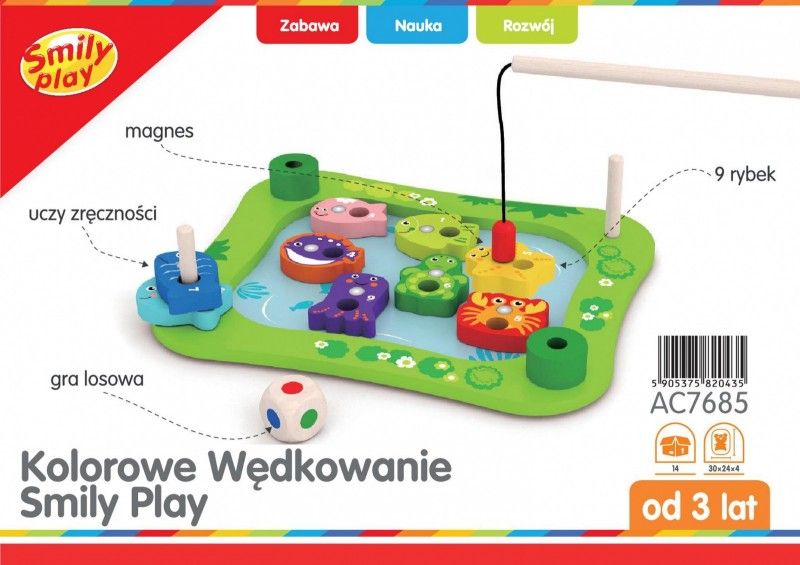 Smily Play Kolorowe Wedkowanie (GXP-598587) GXP-598587 (5905375820435) galda spēle