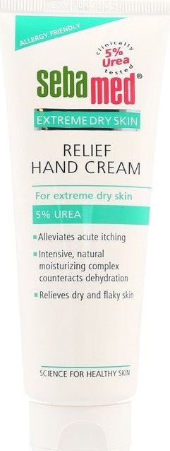 Sebamed Relief Hand Cream Extreme Dry Skin Cream 75ml for dry and irritated hands kosmētika ķermenim