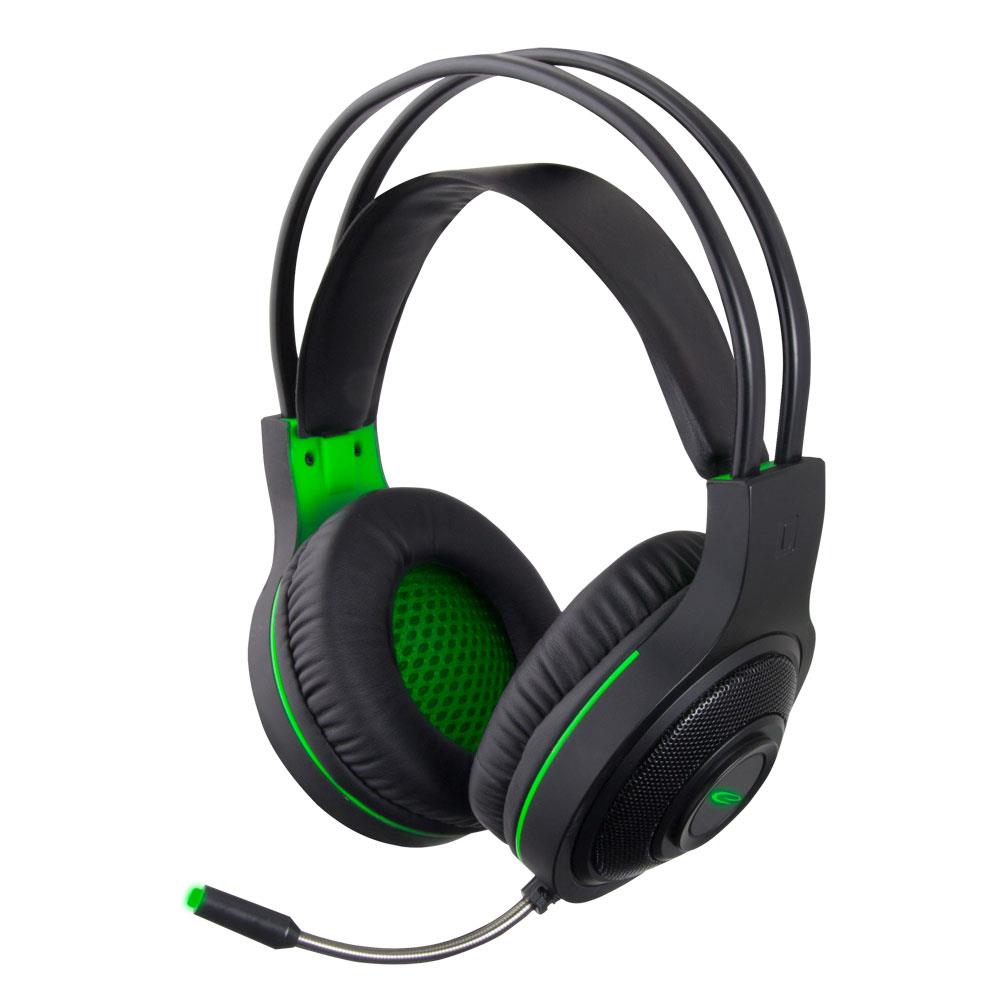 Stereo gaming headphones with microphone thunderbird austiņas