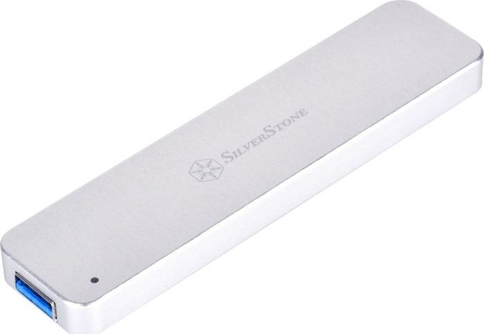 Silvstone SST-MS09S USB 3.1 - M.2 SATA SSD to USB 3.1 Gen 2 cietā diska korpuss