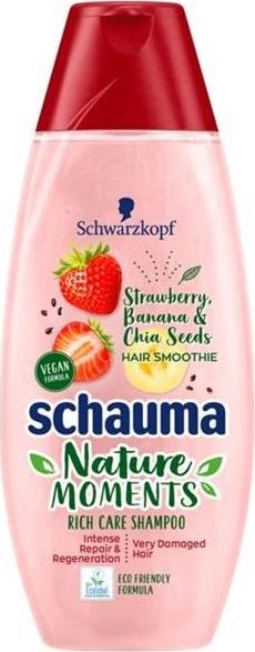 Schauma Nature Moments Intense Repair odzywczy szampon do wlosow bardzo zniszczonych 400ml 9000101242003 (9000101242003) Matu šampūns