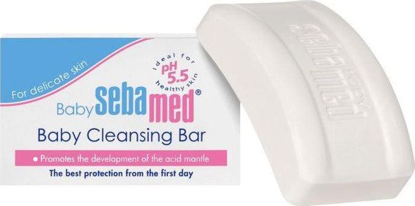 Sebamed Mydlo dla dzieci Baby Cleansing Bar 100g SM11367 (4103040113672) aksesuāri bērniem