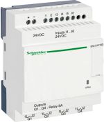 Schneider Przekaznik programowalny 24V DC 6-wejsc 4-wyjscia ZELIO LOGIC (SR2D101BD) SR2D101BD (3389110549751)