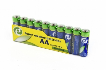 Energenie Super alkaline AA batteries, 10-pack Baterija