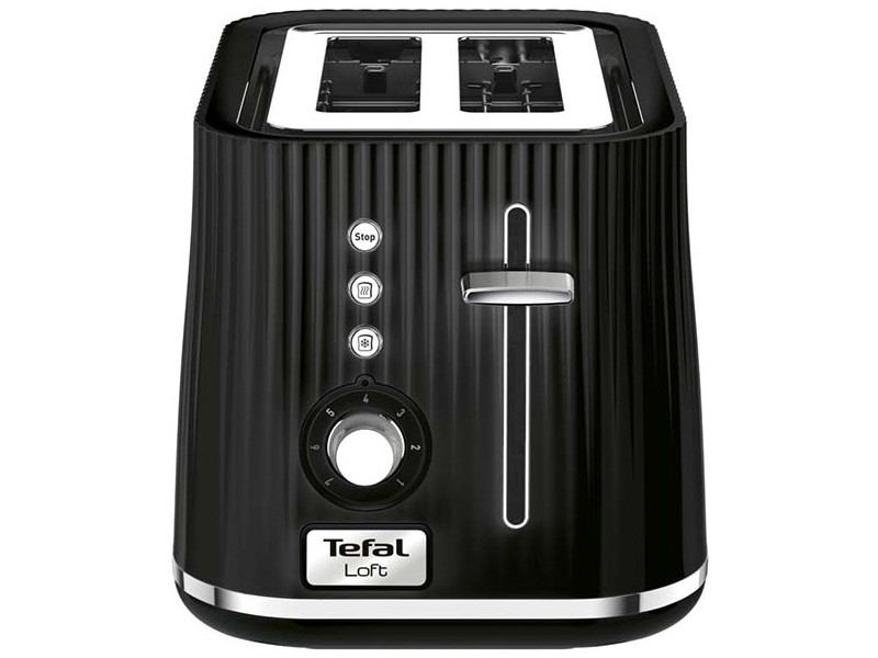 Tefal TT7618 Toaster digital Tefal, black Tosteris