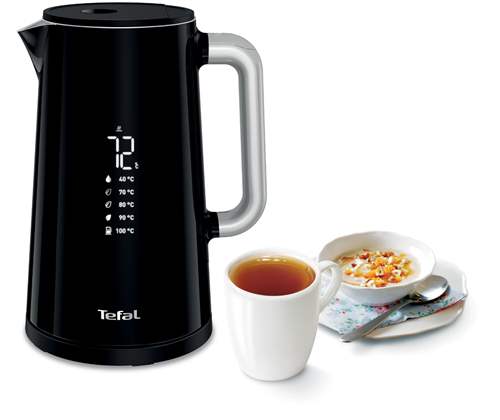 Tefal KO851 electric kettle 1.7 L Black 1800 W Elektriskā Tējkanna