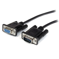 StarTech.com Serielles DB9 RS232 Verlangerungskabel 3m- DB9 RS 232 Kabel Verl... adapteris