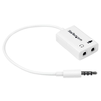 StarTech.com 3,5mm Klinke Audio Y-Kabel - 4 pol. auf 3 pol. Headset Adapter f... adapteris