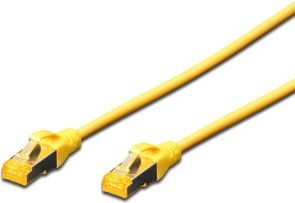 Assmann / Digitus CAT 6A S-FTP PATCH C. LSOH. CU cable structure: 4 x 2 AWG 26/7, twisted pair, color: yellow, length: 3 m, occupancy: 1: 1, datortīklu aksesuārs
