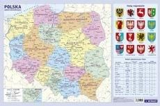 Demart Administracyjna mapa Polski. Podkladka na biurko - 261907 261907 (9788379121991)