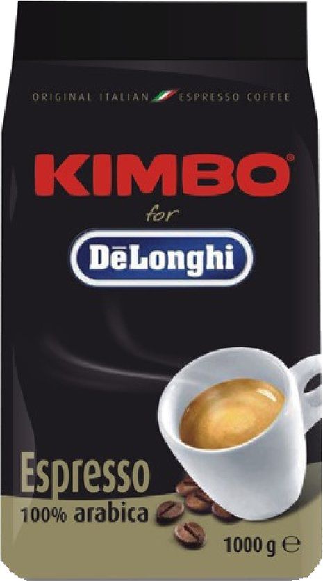 DeLonghi Kimbo coffee beans 1 kg piederumi kafijas automātiem