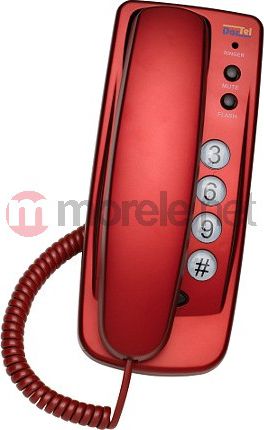 Telefon stacjonarny Dartel LJ-260 Czerwony LJ260CZERWONY (5906868453703) telefons