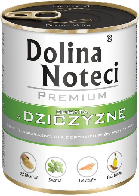 Dolina Noteci Premium z dziczyzna 800g 5900842012474 (5902921300038) barība suņiem