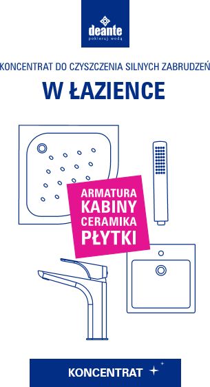 Deante Deante Koncentrat do czyszczenia silnych zabrudzen w lazience - ZZZ 000B ZZZ 000B (5908212057209) Sadzīves ķīmija