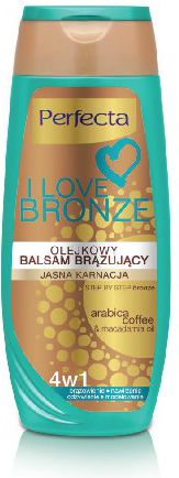 DAX I Love Bronze Balsam brazujacy olejkowy 4w1 jasna karnacja 250ml 071852 (5900525041852) kosmētika ķermenim