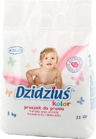 Dzidzius  Proszek do prania bielizny, odziezy niemowlecej Kolor 3kg 803761 (5900133003761) Sadzīves ķīmija