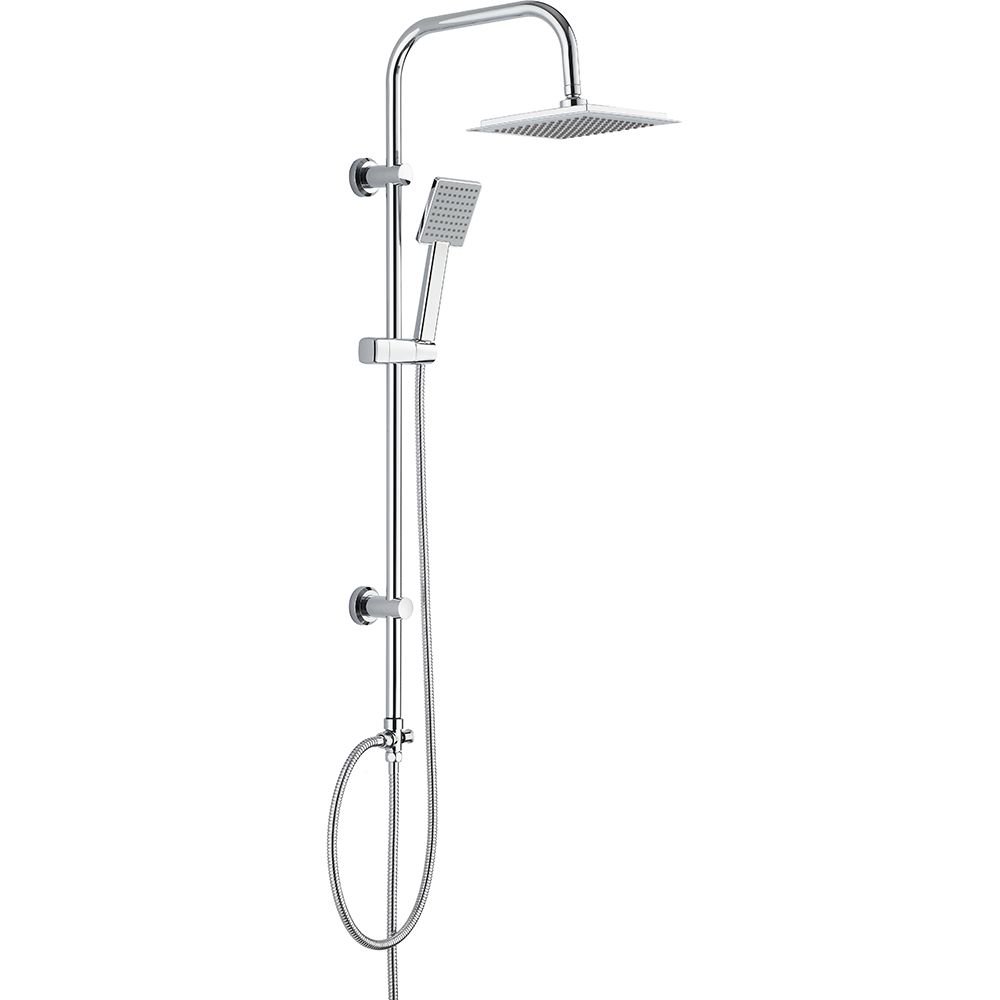 Deante Joko Neo shower set with chrome rain shower (NBJ 051K) jaucējkrāns