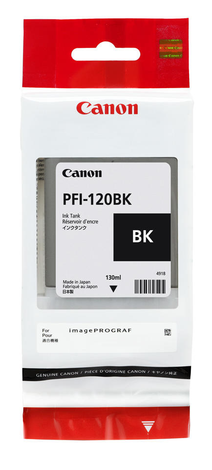 Canon PFI-120 BK ink black kārtridžs