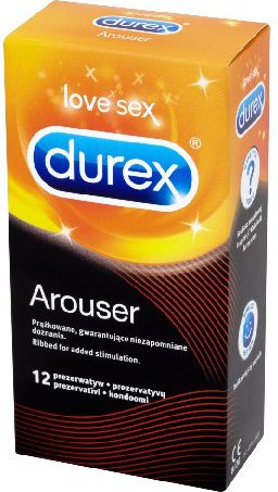 Durex  Prezerwatywy Arouser 12 szt 644822 (5010232964822)