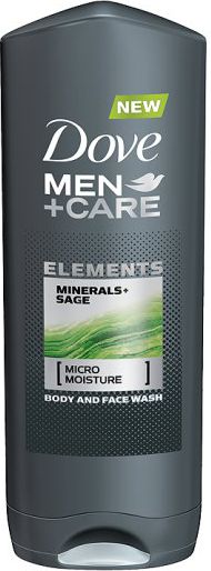 Dove  Men Zel pod prysznic Minerals Sage 400ml 660785 (8710908690785) kosmētika ķermenim