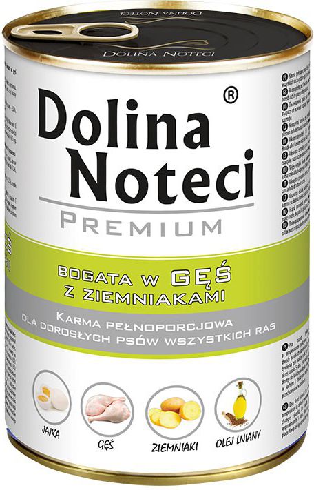 Dolina Noteci Premium bogata w ges z ziemniakami 400 g 5900842016793 (5902921300786) barība suņiem