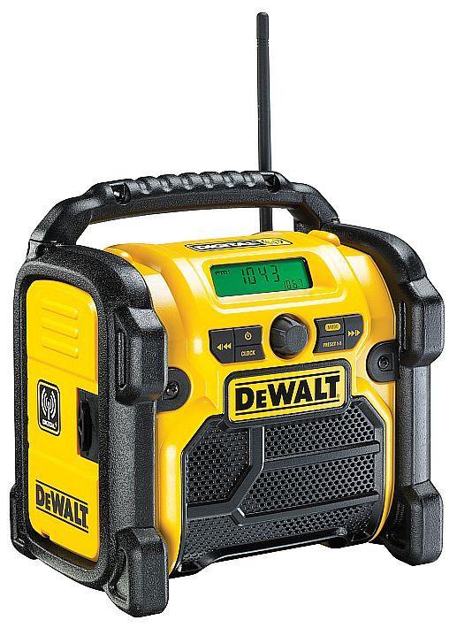 DeWALT DCR020-QW radio Portable Digital Black, Yellow magnetola
