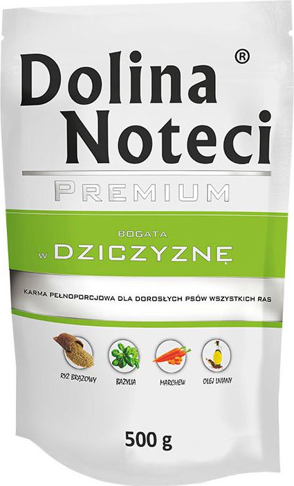 Dolina Noteci Premium z dziczyzna 500g 5900842013181 (5902921301271) barība suņiem