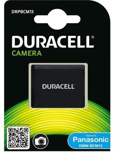 Duracell Premium Analogs Panasonic DMW-BCM13 Akumul tors Lumix FT5 TS5 TZ40 3.7V 1000mAh