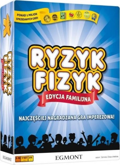 Egmont Gra planszowa Ryzyk Fizyk Edycja Familijna GXP-719195 (5908215010171) galda spēle