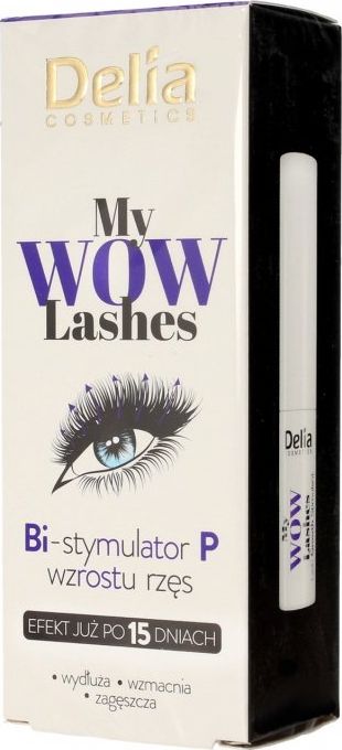 Delia My Wow Lashes eyelash serum with bimatoprost 3ml skropstu tuša