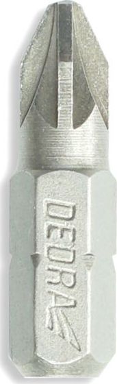 Dedra Koncowki wkretakowe Pozidriv PZ1x25mm, 3szt blister (18A01PZ10-03) 18A01PZ10-03 (5902628172624)