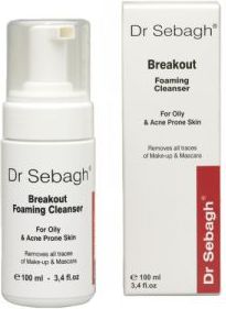 Dr Sebagh Breakout Foaming Cleanser For Oily Skin pianka do mycia twarzy 100ml 3760141620099 (3760141620099) kosmētikas noņēmējs