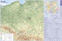 Demart Mapa Polski. Podkladka na biurko WIKR-0002603 (9788379120352)