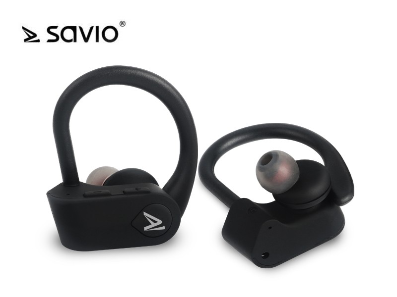 Savio TWS-03 Headphones Bluetooth wireless BT 5.0 with microphone