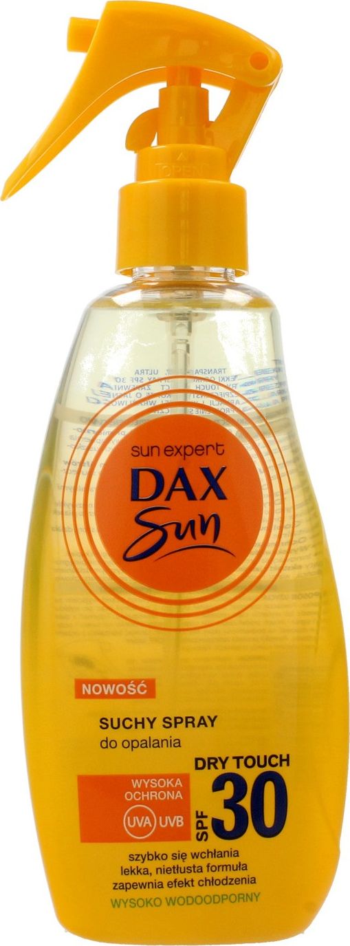 DAX Sun Dry Touch SPF30 suchy spray do opalania 200 ml 5900525060228 (5900525060228)