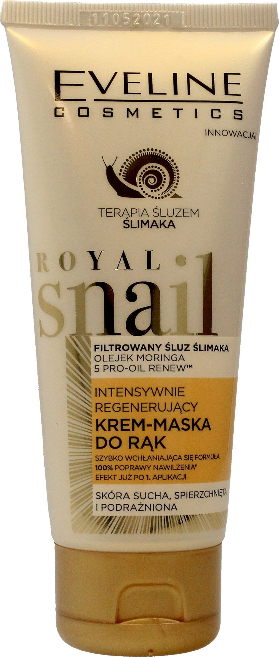 Eveline Royal Snail intensywnie regenerujacy krem-maska do rak 100ml 5901761983913 (5901761983913) kosmētika ķermenim