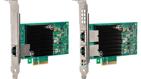 Intel Ethernet Controller X550-T2 Dual Port tīkla karte