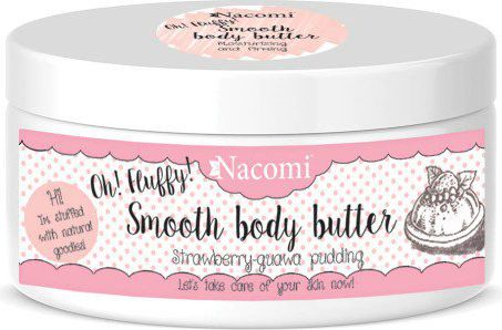 Nacomi Lekkie maslo do ciala Truskawkowy pudding z guawa 100g 5902539703016 (5902539703016) kosmētika ķermenim