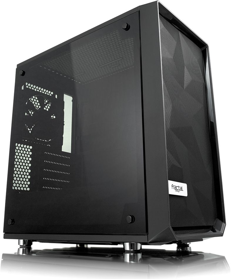 Fractal Design Meshify C Mini – Dark TG Window Datora korpuss