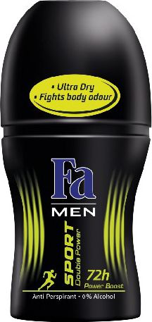 Fa Men Sport Double Power Power Boost Roll-on Deodorant 50ml
