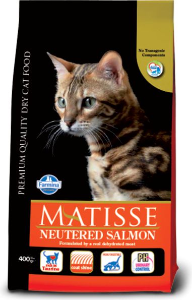Farmina Pet Foods Matisse - Neutered Salmon 1.5 kg kaķu barība