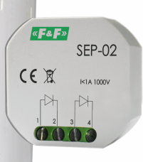F&F Separator sygnalu sterujacego 1A 1000V - SEP-02 SEP-02 (5908312598350)