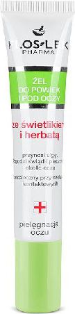 Floslek Pielegnacja oczu Zel ze swietlikiem i herbata do powiek w tubce 15 ml 141760 (5905043001760) ēnas