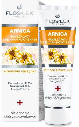 Floslek Pharma Arnica Krem nawilzajacy wzmacniajacy naczynka 50 ml 143931 (5905043003931) kosmētika ķermenim