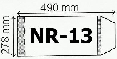 Narnia Okladka na podr A4 regulowana nr 13 (50szt) (131649) 131649 (5907443800523)