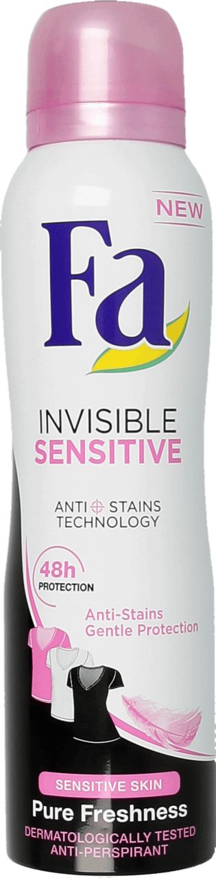 Fa Invisible Sensitive Dezodorant spray 150ml 6845765 (9000101045765)