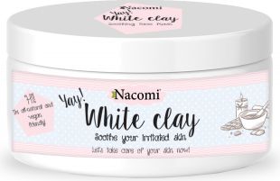 Nacomi Natural white clay (kaolin) with a moisturizing and soothing effect 50 g