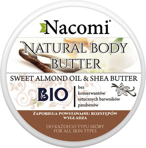 Nacomi Maslo shea - waniliowe 100 ml 5901878685168 (5901878685168) kosmētika ķermenim