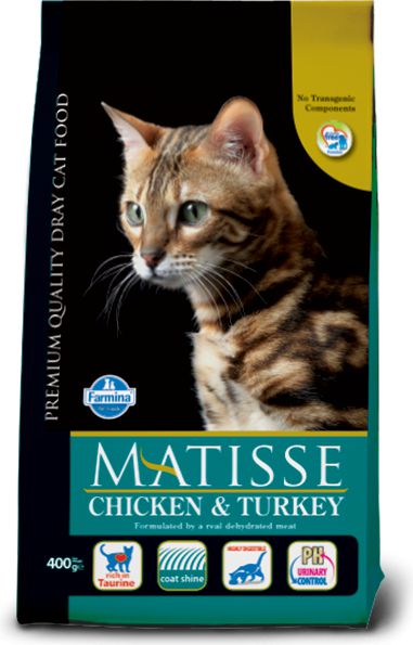 Farmina Pet Foods Matisse - Kurczak i indyk 1.5 kg 006225 (8010276016058) kaķu barība